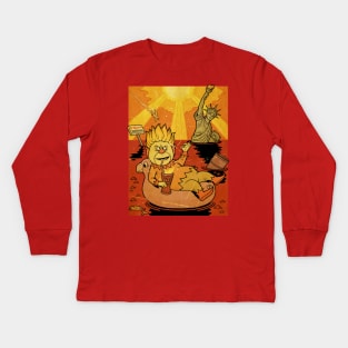 Heat Miser and Liberty Kids Long Sleeve T-Shirt